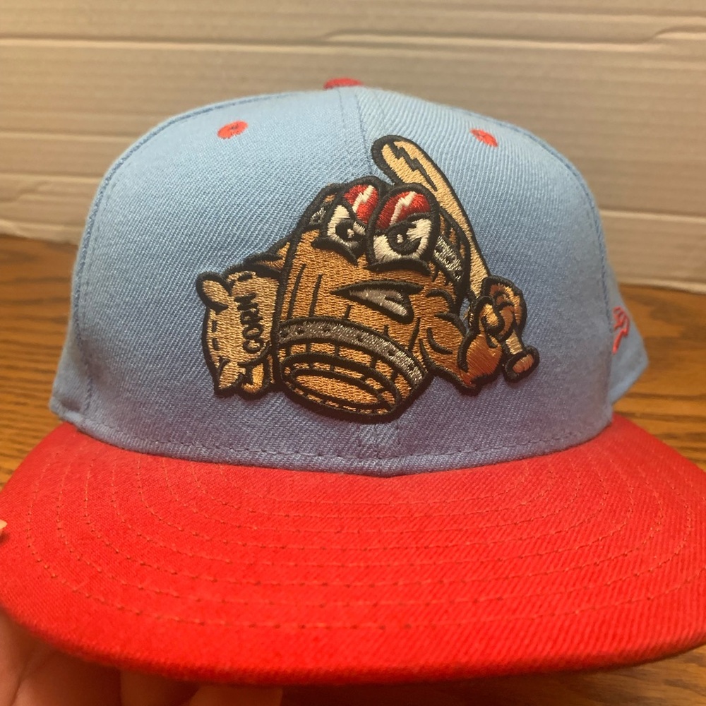 New Era Milb Louisville Bats Barrel Mashers 2020 Theme Night fitted Hat 7
